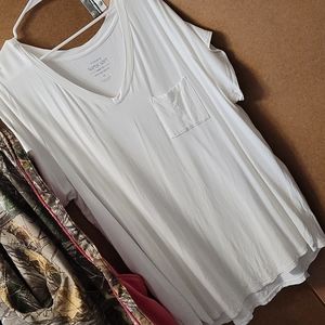 Torrid white tee